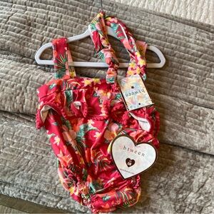 NWT Btween baby girl swimsuit, 6 months